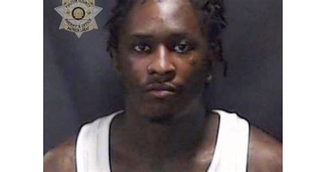 ysl arrested|young thugs mugshot.